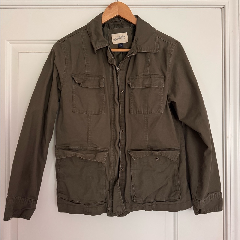 Universal Thread Women's Military Field Jacket in Olive